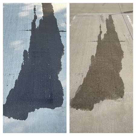 Concrete Cleaning in DFW: What Removes Oil Stains (and What Doesn’t)