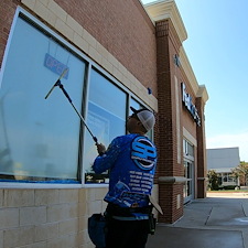 Commercial-Pressure-Washing-Of-FedEx-Ship-Center-Building-In-Allen-Tx 1