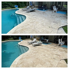 Filthy-Travertine-Paver-Transformation-And-House-Wash-In-Fairview-Tx 8