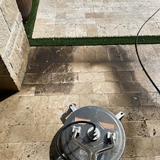 Travertine-Paver-Patio-Cleaning-Softwashing-in-Fairview-TX 3