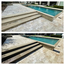 Travertine-Paver-Patio-Cleaning-Softwashing-in-Fairview-TX 5