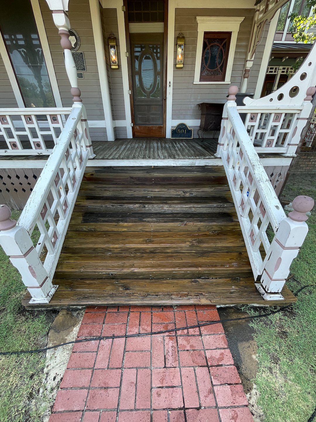 Wrap Around Porch And Wood Cleaning In Mckinney, Tx